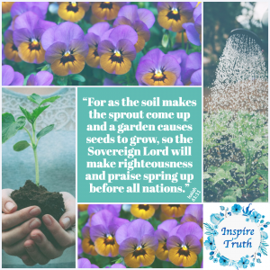 Life is an incredible gift from God, and having the chance to watch plants sprout, animals grow, and humans age is such an honor!
There couldn’t be a better time for this verse than today. The world is waking up to the glory of our Lord, and listening to people talk about the Bible! Through all the pain, suffering, and sadness, there is still hope to be found in Yeshua the Messiah, and I’m beyond excited to see more people come to know their Heavenly Father! 🙌🏼😊