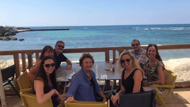 Lunch with Margaret, Pat, and Cindy