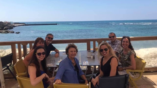 Lunch with Margaret, Pat, and Cindy