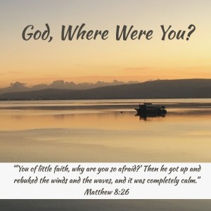 Have you ever called out to God, but felt like He wasn’t listening? No matter what you are going through, even when it doesn’t feel like it, God is with you amidst the storm and is calling you not to be afraid, to trust in Him, and to walk on the water, keeping your eyes focused on Him rather than everything else around you!